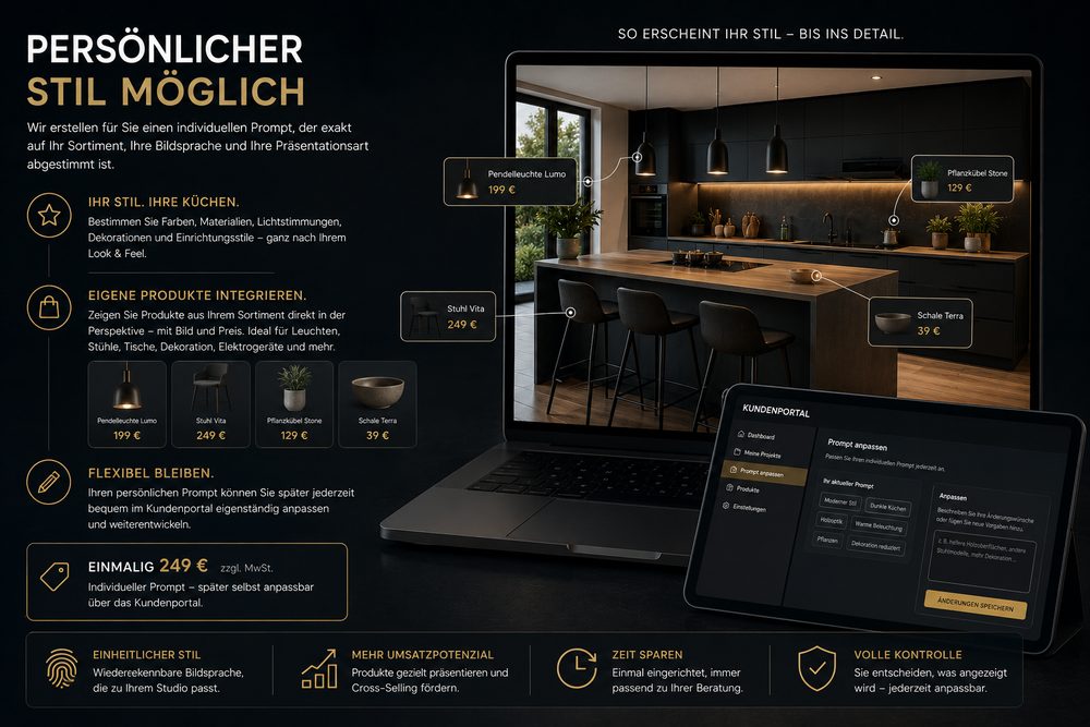 Persönlicher Stil möglich